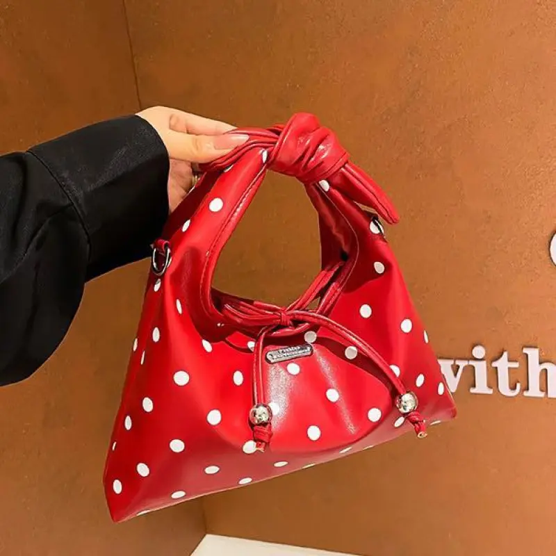 Leather Polka Dot Bags