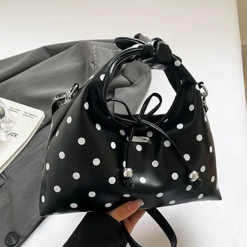 Leather Polka Dot Bags